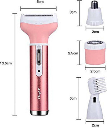 Kit-Rasoio-Rifinitore-Depilatore-Da-Donna-Ricaricabile-Elettrico-4-In-1-Gm-3074