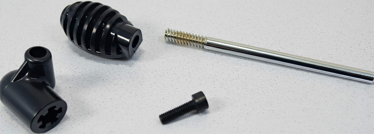 kit ricambio Boccola+ leva + pomello + vite per macchina caffe' Baby Frog BF011 BF012 BF013 D017