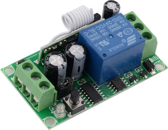 KIT RICEVITORE RELè+ 2 TELECOMANDI UNIVERSALE RADIOCOMANDO 433mhz CANCELLI LUCI  Trade Shop italia - Napoli, Commerciovirtuoso.it