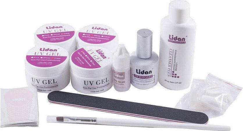 Kit Ricostruzione Unghie Professionale Uv Gel Nail Art Kit Completo Lidan Kit-2 Salute e Bellezza > Manicure e Pedicure Trade Shop italia - Napoli, Commerciovirtuoso.it