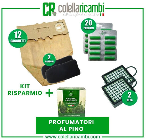 Kit Risparmio Ricambi Folletto Compatibili VK130 VK131