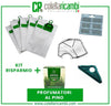 Kit Risparmio Ricambi Folletto Compatibili VK140 VK150 12 Sacchetti 12 Profumi 2 Filtri Griglia Motore 1 Setola