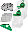 Kit Risparmio Ricambi Folletto Compatibili VK140 VK150 12 Sacchetti 12 Profumi 2 Filtri Griglia Motore 1 Setola