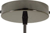 Kit rosone cilindrico in metallo a 1 foro nero perla Illuminazione/Illuminazione per interni/Lampadari lampade a sospensione e plafoniere/Componenti per lampadari/Rosoni per lampadari Led Mall Home - Napoli, Commerciovirtuoso.it