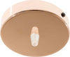 Kit rosone cilindrico in metallo a 1 foro rame Illuminazione/Illuminazione per interni/Lampadari lampade a sospensione e plafoniere/Componenti per lampadari/Rosoni per lampadari Led Mall Home - Napoli, Commerciovirtuoso.it