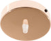 Kit rosone cilindrico in metallo a 1 foro rame Illuminazione/Illuminazione per interni/Lampadari lampade a sospensione e plafoniere/Componenti per lampadari/Rosoni per lampadari Led Mall Home - Napoli, Commerciovirtuoso.it