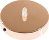 Kit rosone cilindrico in metallo a 1 foro rame Illuminazione/Illuminazione per interni/Lampadari lampade a sospensione e plafoniere/Componenti per lampadari/Rosoni per lampadari Led Mall Home - Napoli, Commerciovirtuoso.it