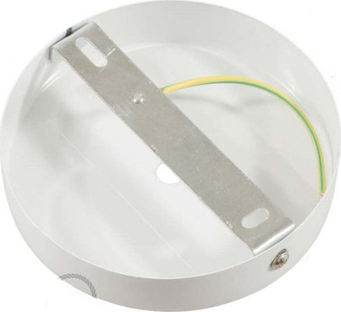 Kit rosone cilindrico in metallo a 3 fori bianco Illuminazione/Illuminazione per interni/Lampadari lampade a sospensione e plafoniere/Componenti per lampadari/Rosoni per lampadari Led Mall Home - Napoli, Commerciovirtuoso.it