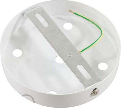 Kit rosone cilindrico in metallo a 5 fori bianco Illuminazione/Illuminazione per interni/Lampadari lampade a sospensione e plafoniere/Componenti per lampadari/Rosoni per lampadari Led Mall Home - Napoli, Commerciovirtuoso.it