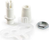 Kit rosone cupola con serracavo dado e piastrina tendicavo Illuminazione/Illuminazione per interni/Lampadari lampade a sospensione e plafoniere/Componenti per lampadari/Rosoni per lampadari Led Mall Home - Napoli, Commerciovirtuoso.it