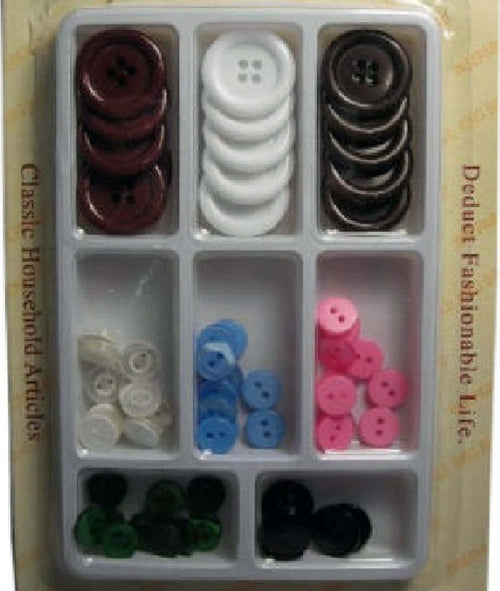 KIT SARTA SARTO SET BOTTONI CUCITO CUCIRE VARIE DIMENSIONI Casa e cucina/Hobby creativi/Cucito/Articoli di merceria/Bottoni Trade Shop italia - Napoli, Commerciovirtuoso.it