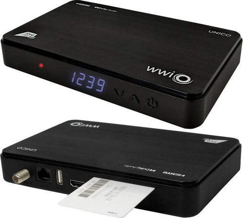 Kit-satellitare-da-60-CM-per-ricezione-canali-Tivùsat-con-decoder-WWIO-UNICO-ed-LNB-Twin-con-Sat-Finder-e-Bussola-integrati