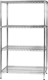Kit scaffale Archimede - 4 ripiani - acciaio cromato - 60x90x160 cm - Serena Group Fai da te/Organizzazione casa e magazzini/Scaffalature Eurocartuccia - Pavullo, Commerciovirtuoso.it