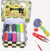 KIT SCATOLA IN LATTA DA CUCITO SARTA DA VIAGGIO FILO AGO DITALE FORBICI METRO Casa e cucina/Hobby creativi/Cucito/Strumenti/Set e kit da cucito Trade Shop italia - Napoli, Commerciovirtuoso.it