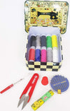 KIT SCATOLA IN LATTA DA CUCITO SARTA DA VIAGGIO FILO AGO DITALE FORBICI METRO Casa e cucina/Hobby creativi/Cucito/Strumenti/Set e kit da cucito Trade Shop italia - Napoli, Commerciovirtuoso.it
