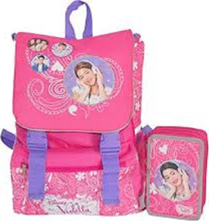 Kit Scuola School Pack Zaino Estensibile + Astuccio 3 Zip Disney Violetta Cancelleria e prodotti per ufficio/Scuola e materiale didattico/Materiale scolastico/Cartelle e zaini per la scuola/Zainetti per bambini Trade Shop italia - Napoli, Commerciovirtuoso.it