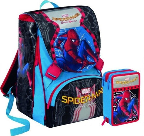 Kit Scuola School Zaino Estensibile + Astuccio 3 Zip Giotto Marvel Spiderman Cancelleria e prodotti per ufficio/Scuola e materiale didattico/Materiale scolastico/Cartelle e zaini per la scuola/Zainetti per bambini Trade Shop italia - Napoli, Commerciovirtuoso.it