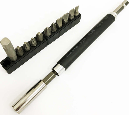 KIT SET 14 IN 1 CACCIAVITE CON PUNTE INSERTI INTERCAMBIABILI 14 PZ BRICOLAGE Fai da te/Utensili elettrici e a mano/Utensili a mano/Cacciaviti/Set cacciaviti Trade Shop italia - Napoli, Commerciovirtuoso.it