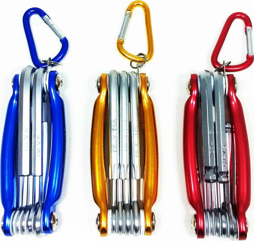 KIT SET 24 PEZZI CHIAVINI PIEGHEVOLI TORX FORATI ESAGONALI SFERICI BALL POINT Fai da te/Utensili elettrici e a mano/Utensili a mano/Chiavi e chiavi inglesi/Chiavi esagonali Trade Shop italia - Napoli, Commerciovirtuoso.it