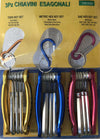KIT SET 24 PEZZI CHIAVINI PIEGHEVOLI TORX FORATI ESAGONALI SFERICI BALL POINT Fai da te/Utensili elettrici e a mano/Utensili a mano/Chiavi e chiavi inglesi/Chiavi esagonali Trade Shop italia - Napoli, Commerciovirtuoso.it