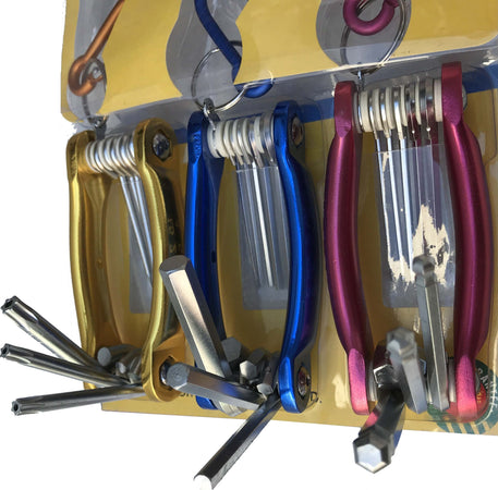 KIT SET 24 PEZZI CHIAVINI PIEGHEVOLI TORX FORATI ESAGONALI SFERICI BALL POINT Fai da te/Utensili elettrici e a mano/Utensili a mano/Chiavi e chiavi inglesi/Chiavi esagonali Trade Shop italia - Napoli, Commerciovirtuoso.it