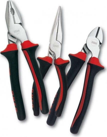 Kit-Set-3-Pezzi-Pinze-Pinza-Tronchese-Trinchesina-A-Punta-Attrezzi-Da-Lavoro
