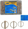 Kit Set Assortimento 50 Spine Coppiglie A Scatto Fermi Coppiglie Perni Spinotti Fai da te/Ferramenta/Chiodi viti ed elementi di fissaggio/Perni/Copiglie Trade Shop italia - Napoli, Commerciovirtuoso.it