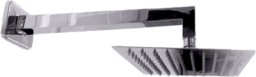 Kit set Doccia Braccio Doccia Cm 30 Con Soffione Doccia Quadrato 20 X 20