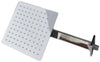 Kit set Doccia Braccio Doccia Cm 30 Con Soffione Doccia Quadrato 20 X 20