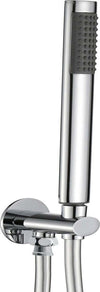 Kit Set Doccia Ottone Cromato Completo di Supporto Presa Acqua Con Flessibile E Doccetta Ovale Fai da te/Attrezzature per cucine e bagni/Attrezzature per bagni/Docce e componenti doccia/Sistemi saliscendi per vasche da bagno e docce Ogomondo - Martina Franca, Commerciovirtuoso.it