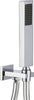 Kit Set Doccia Ottone Cromato Completo Di Supporto Presa Acqua Con Flessibile E Doccetta Rettangolare Fai da te/Attrezzature per cucine e bagni/Attrezzature per bagni/Docce e componenti doccia/Filtri supporti e soffioni doccia/Telefoni doccia Ogomondo - Martina Franca, Commerciovirtuoso.it