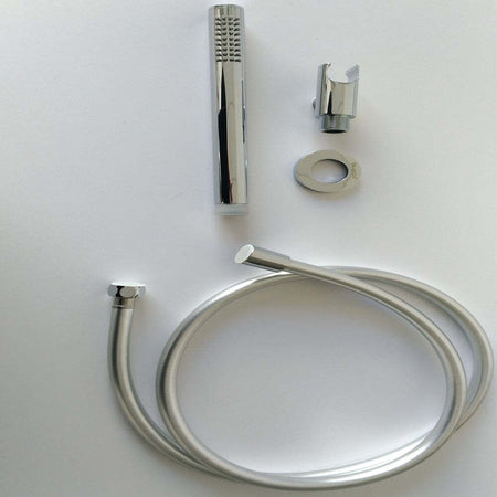 Kit Set Doccia Ottone Cromato Completo di Supporto Presa Acqua Con Flessibile E Doccetta Tondo Fai da te/Attrezzature per cucine e bagni/Attrezzature per bagni/Docce e componenti doccia/Filtri supporti e soffioni doccia/Docce fisse Ogomondo - Martina Franca, Commerciovirtuoso.it