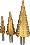 KIT SET FRESA A GRADINI SCALINI CONICA HSS 4-32 4-20 4-12 MM ALLARGAFORI PUNTA Fai da te/Utensili elettrici e a mano/Accessori per utensili elettrici/Accessori per la fresatura/Frese a candela/Frese coniche Trade Shop italia - Napoli, Commerciovirtuoso.it