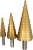 KIT SET FRESA A GRADINI SCALINI CONICA HSS 4-32 4-20 4-12 MM ALLARGAFORI PUNTA Fai da te/Utensili elettrici e a mano/Accessori per utensili elettrici/Accessori per la fresatura/Frese a candela/Frese coniche Trade Shop italia - Napoli, Commerciovirtuoso.it