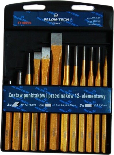 Kit-Set-Scalpelli-Cacciaspine-Cacciachiodi-Punzoni-12-Pz-Pezzi-Caccia-Chiodi