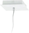 Kit Sospensione Pannello Led Con Cavo Fun Europe Pannello Scatola Di Connessione Elettrica a Soffitto 120x120x60mm Illuminazione/Illuminazione per interni/Lampadari lampade a sospensione e plafoniere/Plafoniere Liquidator Italia - Nicosia, Commerciovirtuoso.it