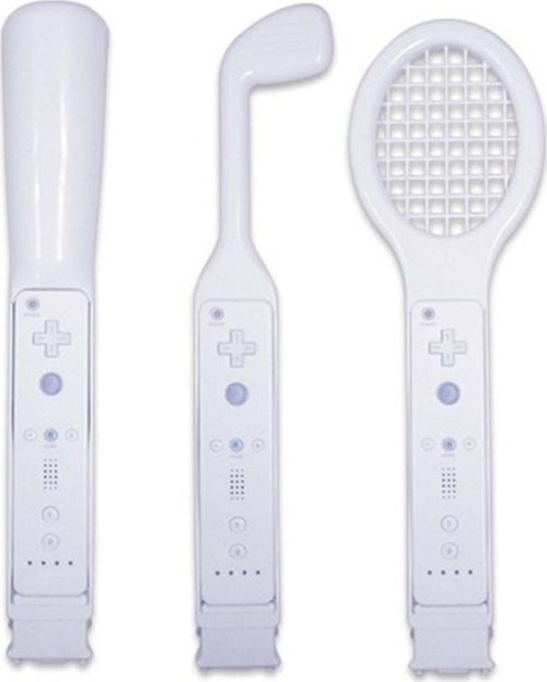KIT SPORT Wii ACCESORI 3 IN 1 GOLF RACCHETTA BASEBALL PER CONTROLLER NINTENDO  Trade Shop italia - Napoli, Commerciovirtuoso.it