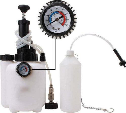 Kit Spurgo Freni Pompa Frizione Per Auto Moto Veicoli 3 Litri 2 Bar / 30 Psi Auto e Moto/Attrezzi per veicoli/Attrezzi per freni/Apparecchiatura per spurgo freni Trade Shop italia - Napoli, Commerciovirtuoso.it