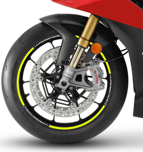KIT-STRISCE-ADESIVE-compatibili-CERCHI-17-MOTO-DUCATI-HYPERMOTARD---GIALLO-FLUO