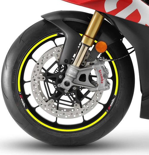 KIT-STRISCE-ADESIVE-compatibili-per-CERCHI-17-MOTO-APRILIA-RSV4---GIALLO-FLUO