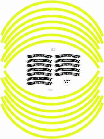 KIT-STRISCE-ADESIVE-compatibili-per-CERCHI-17-MOTO-KAWASAKI-Z650--GIALLO-FLUO