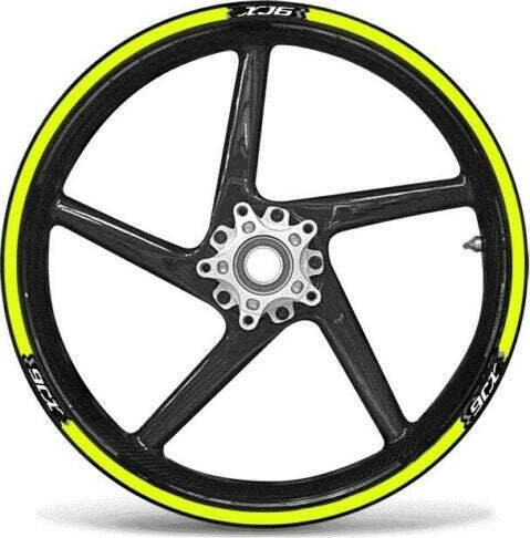KIT-STRISCE-ADESIVE-compatibili-per-CERCHI-17-MOTO-YAMAHA-XJ6-GIALLO-FLUO