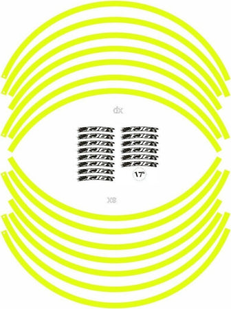 KIT-STRISCE-ADESIVE-compatibili-per-CERCHI-17-MOTO-YAMAHA-XJ6-GIALLO-FLUO
