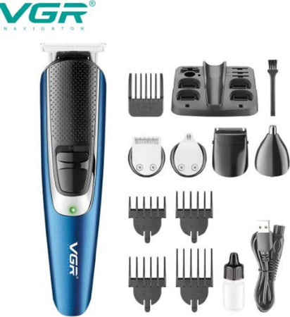 Kit Tagliacapelli Barba Professionale Ricaricabile Elettrico Senza Fili Vgr V172 Salute e cura della persona/Rasatura epilazione e rimozione peli/Regolabarba tagliacapelli e rasoi per il corpo/Tagliacapelli Trade Shop italia - Napoli, Commerciovirtuoso.it