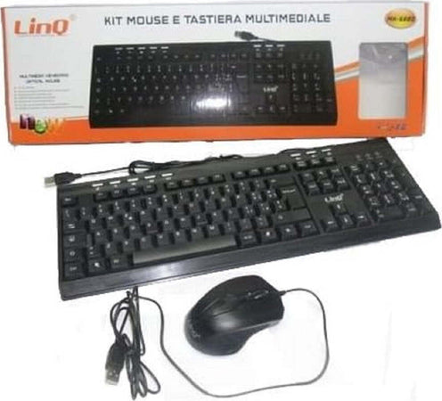 Kit Tastiera Multimediale 113 Tasti + Mouse Usb 1200dpi Con Filo Nero Mk-6880 Elettronica/Informatica/Accessori/Tastiere Mouse e periferiche di input/Set tastiera e Mouse Trade Shop italia - Napoli, Commerciovirtuoso.it