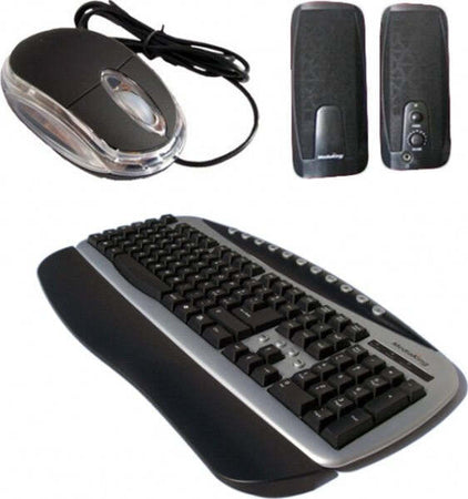 Kit Tastiera Poggia Polsi + Mouse Ottico 800 Dpi + Speaker 2.0 Usb Casse Pc Windows Elettronica/Informatica/Accessori/Tastiere Mouse e periferiche di input/Mouse Trade Shop italia - Napoli, Commerciovirtuoso.it