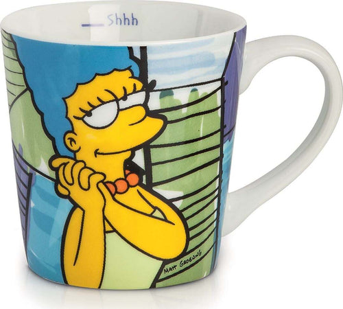 kit tazza piattino e cucchiaino marge simpson Casa e cucina/Stoviglie/Piatti ciotole e vassoi/Tazze e piattini/Tazze e tazzine da caffè Led Mall Home - Napoli, Commerciovirtuoso.it