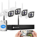 Kit-Telecamera-Di-Sorveglianza-A-8-Canali-Wi-fi-H.265-4-Telecamere-Ip-Wifi-1080p