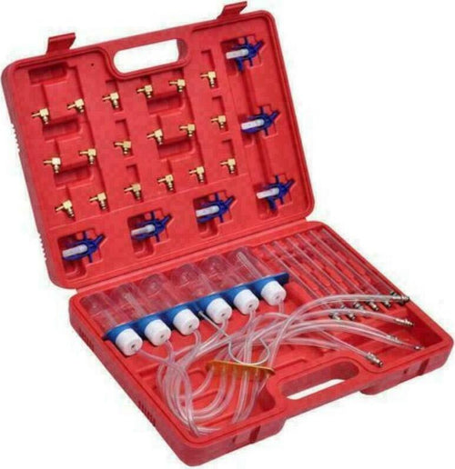 KIT-TESTER-CONTROLLO-PROVA-INIETTORI-AUTO-MOTORE-DIESEL-INIETTORE-ADATTATORI