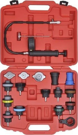 Kit Tester Di Pressione Prova Radiatore Test Professionale Universale 18 Pezzi Manutenzione Auto Trade Shop italia - Napoli, Commerciovirtuoso.it